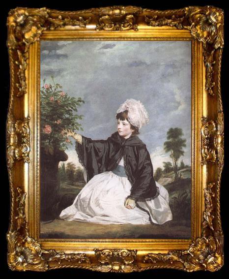 framed  Sir Joshua Reynolds Lady Caroline Howard, ta009-2